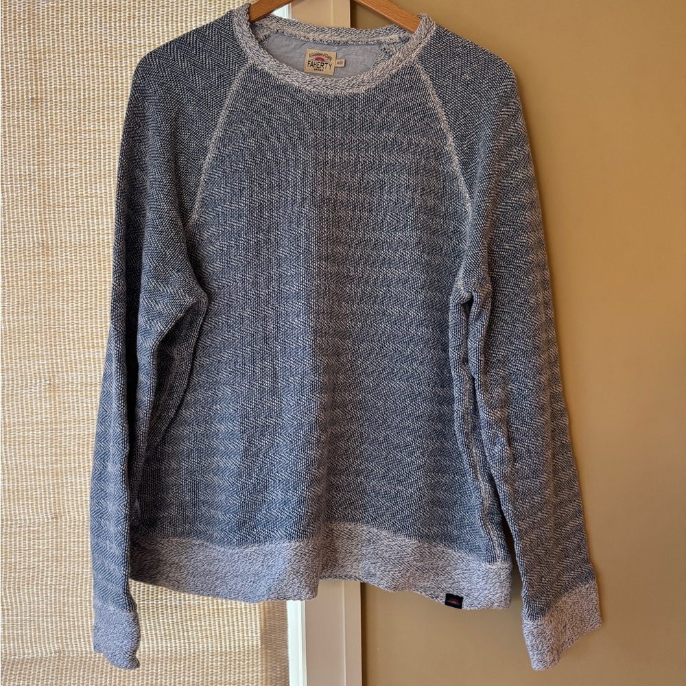 Faherty Men's Blue Sweater